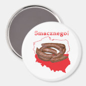 キエルバサスマッチネゴポーランドの地図 マグネット (正面/裏面)