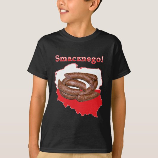 キエルバサスマッチネゴポーランドの地図 Tシャツ (正面)