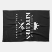 キエレガントング・オブ・ザ・キッチン・ブモダンラック キッチンタオル (横)