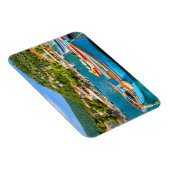 キオカラフルニ港のギリシャ魚釣りボート マグネット (右側)