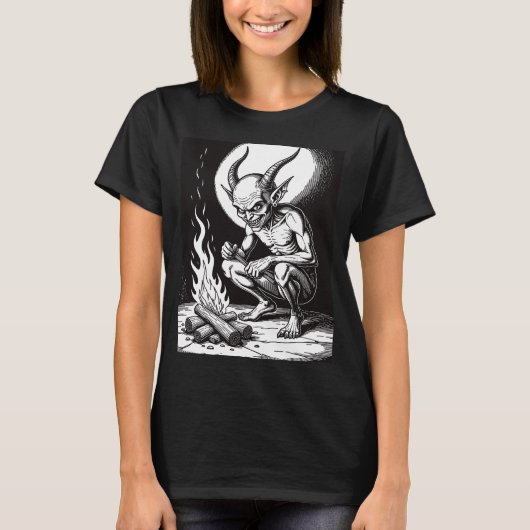 キオスの混沌の火花 Tシャツ (正面)