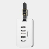 キオスギリシャ ラゲッジタグ (正面縦)