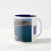 キオスMavra Voliaの報酬のマグ ツートーンマグカップ (正面右)