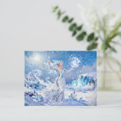 キオネ 雪と氷の女神 ポストカード (スタンド正面)