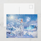キオネ 雪と氷の女神 ポストカード (正面/裏面)