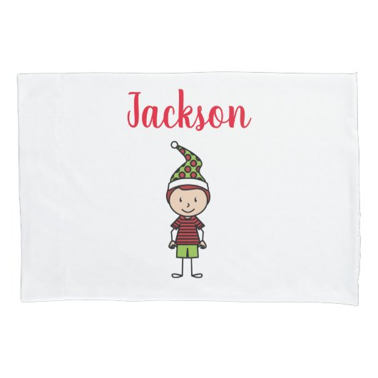 キカスタムッズクリスマスボーイ 枕カバー (正面)