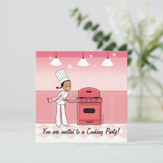 キカスタムッズパーティの招待状(アートユニークワーク付き) 招待状 (スタンド正面)