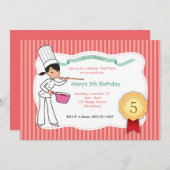 キカスタムッズパーティの招待状(アートユニークワーク付き) 招待状 (正面/裏面)