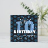 キカスタムッズ10誕生日ブルースターズY112 招待状 (スタンド正面)