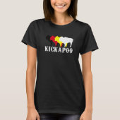 キカプー部族国家ネイティブメキシコインディアンメディチ Tシャツ (正面)