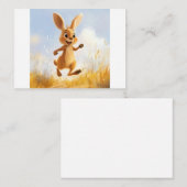 キキうさぎ ノートカード (正面/裏面)