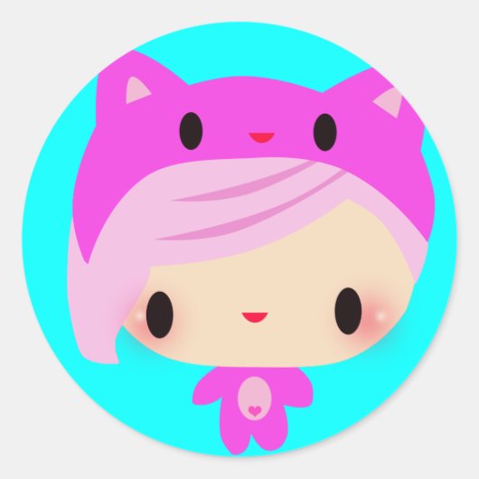 キキちゃん ラウンドシール (正面)