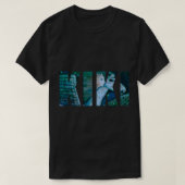 キキの配信サービス絵画の映画アート Tシャツ (デザイン正面)