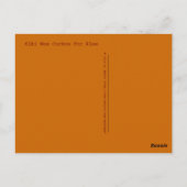 キキはクレーにとってクーの子だった ポストカード (裏面)