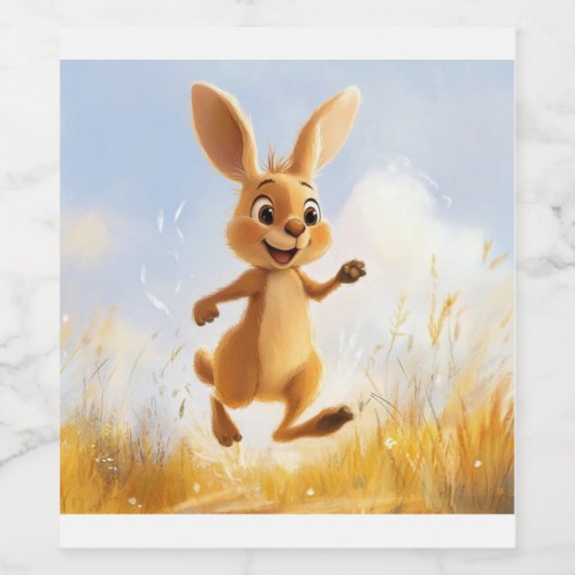 キキザバニー ワインラベル (シングルラベル)