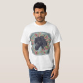 キキョウ ブラックホース Tシャツ (正面フル)