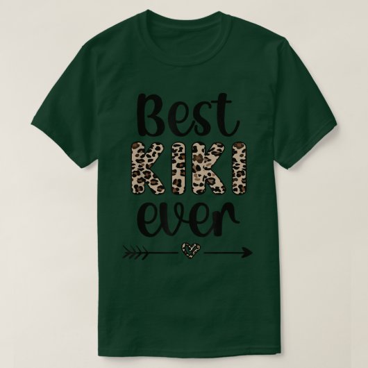キキ最高のエベーキキ祖母キキキ誇りを持ったおばあちゃん Tシャツ (デザイン正面)