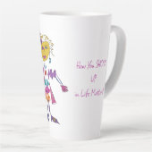 『キキ』 – 人生の中で見えるラテマグ カフェラテマグ (右アングル)