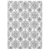 キクのラインアート クリップボード (裏面)