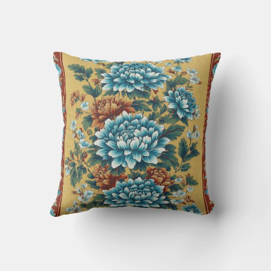 キクの挽歌 クッション (裏面)