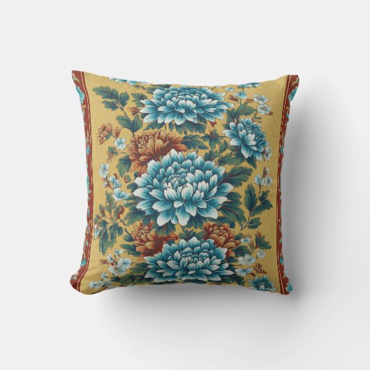 キクの挽歌 クッション (正面)