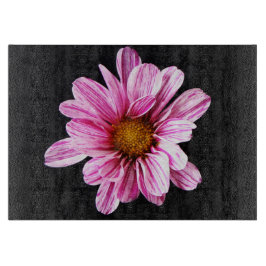 キクの花 カッティングボード