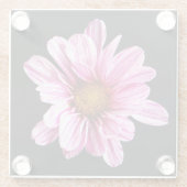 キクの花 ガラスコースター (裏面)