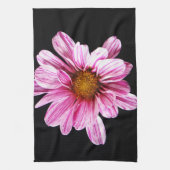 キクの花 キッチンタオル (縦)
