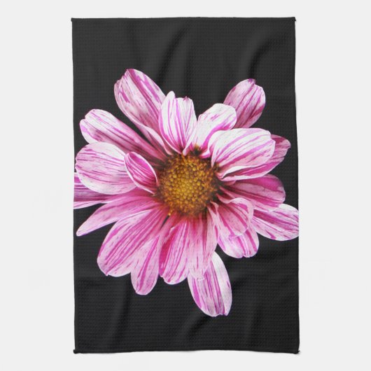 キクの花 キッチンタオル (縦)