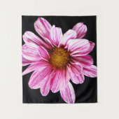 キクの花wtcna タペストリー (正面)