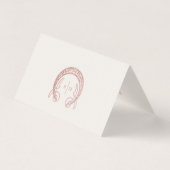 キクの表名札ヴィンテージアールヌーボー (裏面)