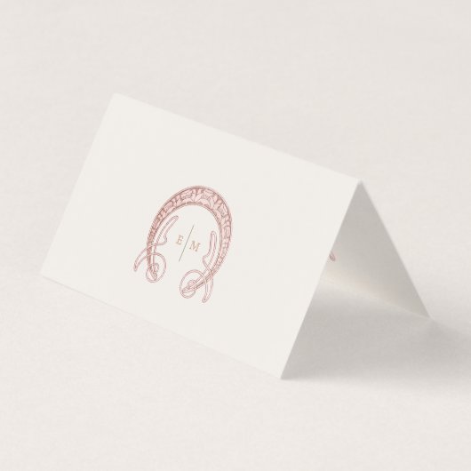 キクの表名札ヴィンテージアールヌーボー (裏面)