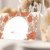 キクの表名札ヴィンテージアールヌーボー