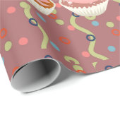 キクイトス、チョコレート ラッピングペーパー (ロールコーナー)