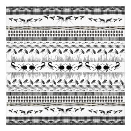 キクイムシ虫 フォトプリント           