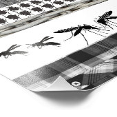 キクイムシ虫 フォトプリント            (角)