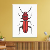 キクイムシ キャンバスプリント (インサイチュ (リビング))