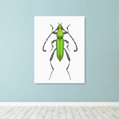 キクイムシ キャンバスプリント (インサイチュ (ウッドフロア))