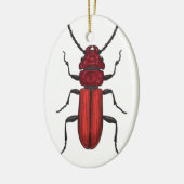 キクイムシ セラミックオーナメント (左)