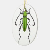 キクイムシ セラミックオーナメント (左)