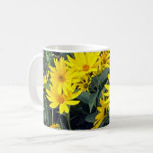 キクイモの花 コーヒーマグカップ (正面左)