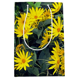 キクイモの花 ミディアムペーパーバッグ