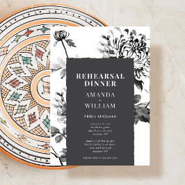 キクインクアートリハーサルディナー招待状 招待状