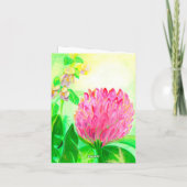 キクノハチのイラスト カード (裏面)