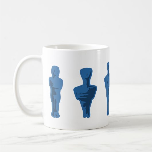 キクラデス人形 コーヒーマグカップ (左)