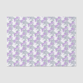 キク紫グリーンホワイトティッシュペーパー 薄葉紙