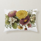 キク花ムームフローラ アクセントクッション (正面)