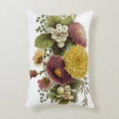キク花ムームフローラ アクセントクッション (正面(垂直))