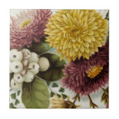 キク花ムームフローラ タイル (正面)