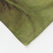 キク花ムームフローラ フリースブランケット (角)